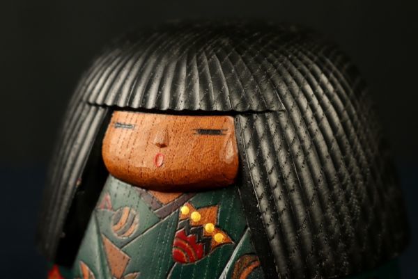 渡辺雄二 創作こけし 2022□ | 木人形展 2作品 2022□ 渡辺雄二