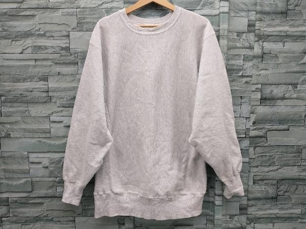 Champion REVERSE WEAVE/チャンピオンリバースウィーブ/90s/刺繍タグ/スウェットトレーナー/グレー/メンズ/XLサイズ/古着/ビッグシルエット
