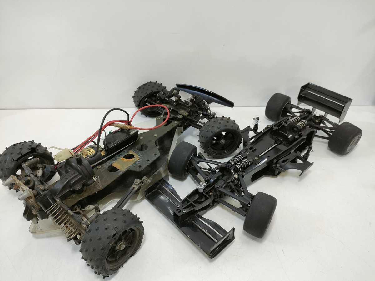 ラジコン シャーシ 詳細不明 メーカー不明 ジャンク シャーシ パーツ