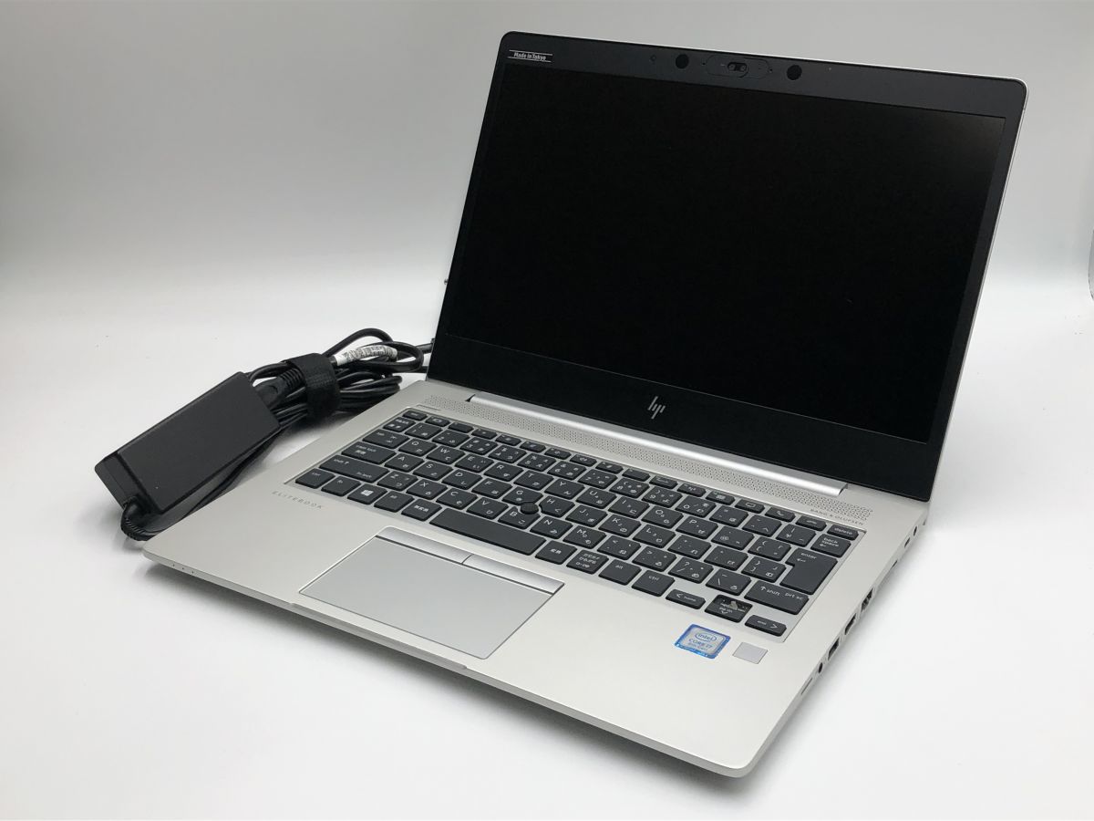 ★1円スタート★HP EliteBook 830 G5 Core i7 型番不明 8GB SSD128GB★現状引き渡し★OS無★通電確認済★BIOSパスロック★AC付