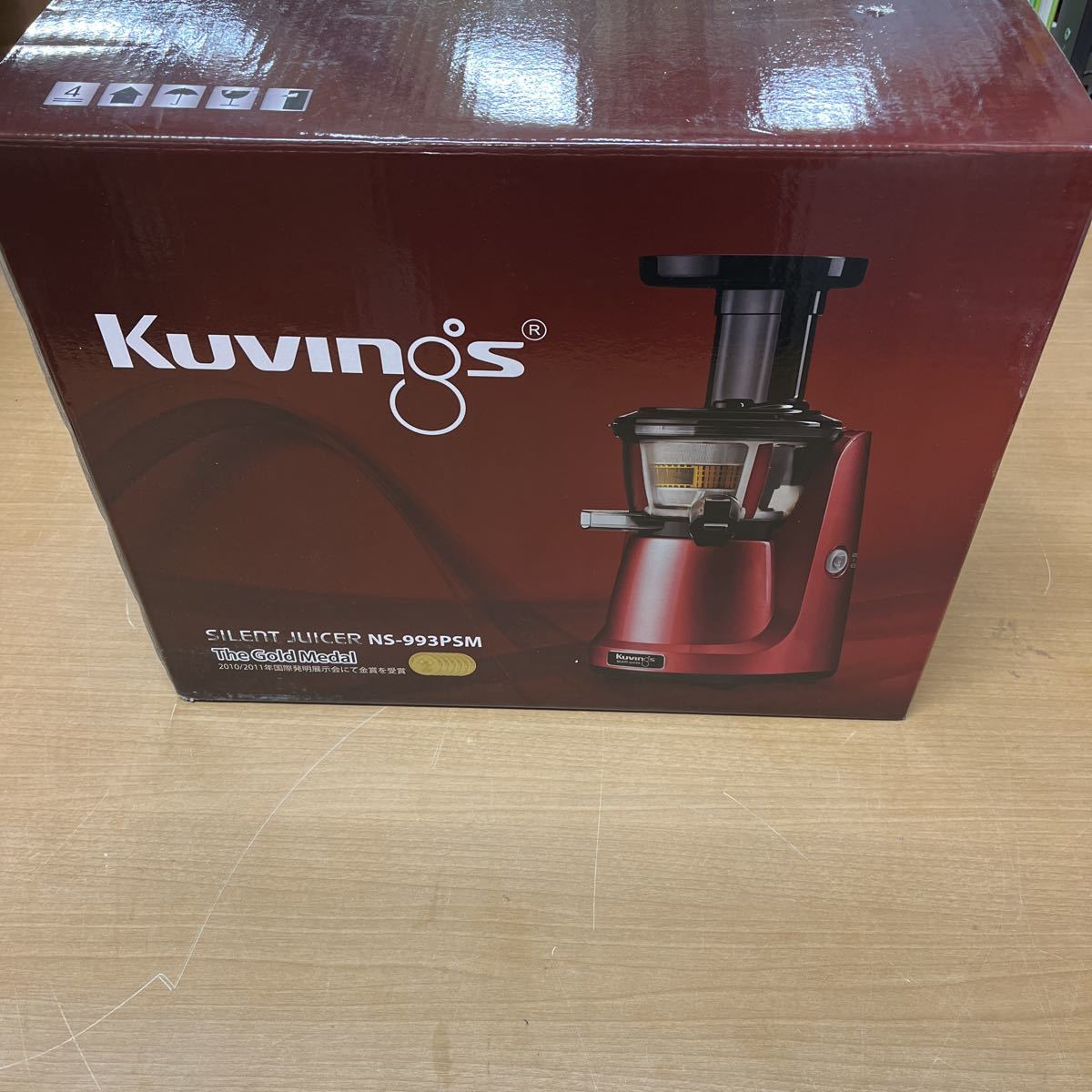 RY389 120サイズ KUVINGS NS993PSM Kuvings クビンス サイレントジューサー ジューサー スムージー 低速