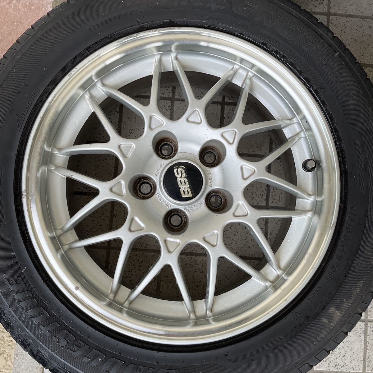 日産純正 オプション BBS CG26 鍛造 FORGED 16インチ 7J +40 5穴