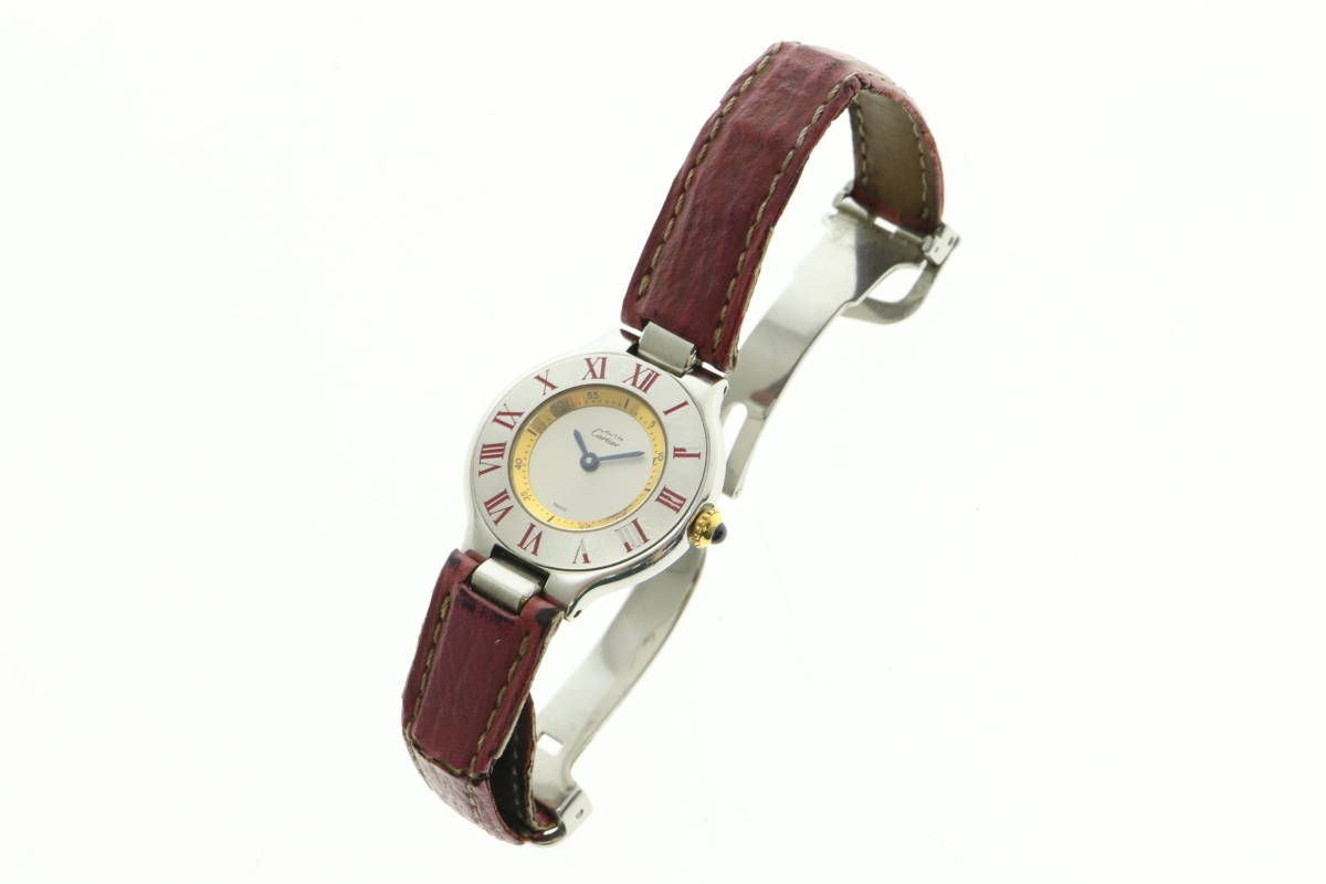 LVSP5-2-65 7T024-35 Cartier カルティエ 腕時計 1340 マスト21 ヴァン 