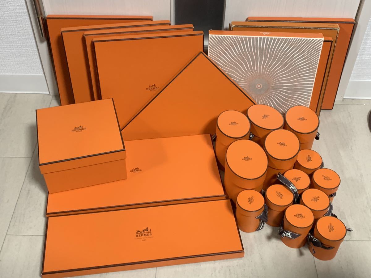 HERMES エルメス 空箱 25個 HERMES エルメス 空箱 ギフト プレゼント 25空