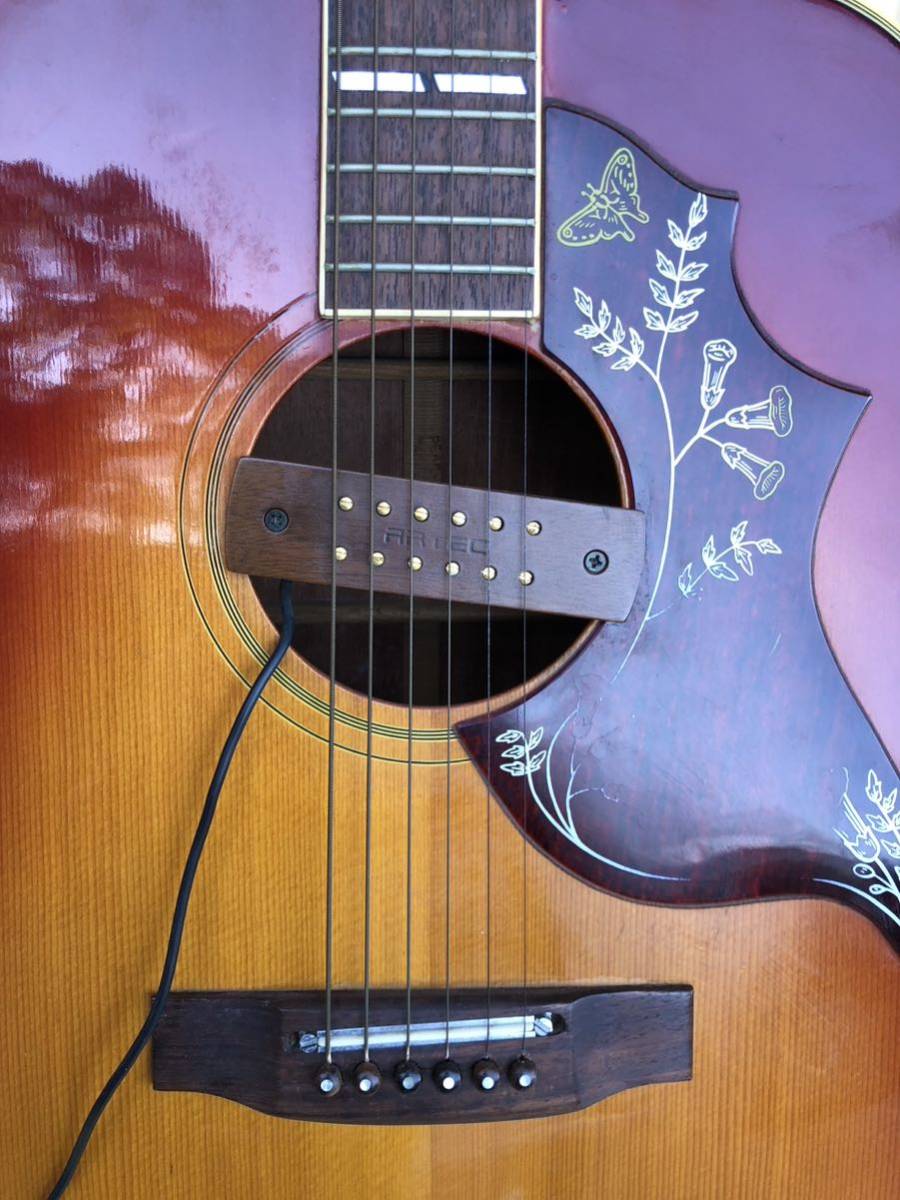 ジャンク品】Pearl PW-128 アコースティックギター PEARL