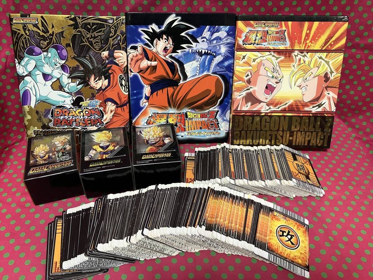 新品，お買い得 ミ99 ドラゴンボール バインダー３冊＆デッキケース３個＆データカードダス等３９７枚 キラカード 字光り大量(トレーディングカード)｜売買されたオークション情報、yahooの商品情報をアー その他
