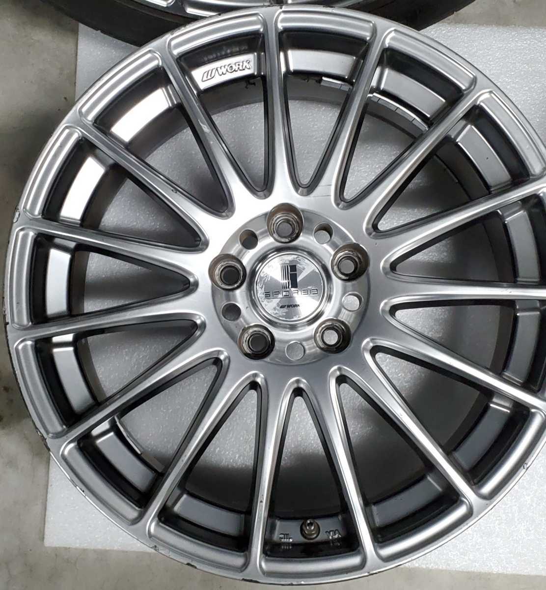 WORK SPORO FERVORE ワーク スポルボ フィルボーレ 18×7.5j +53