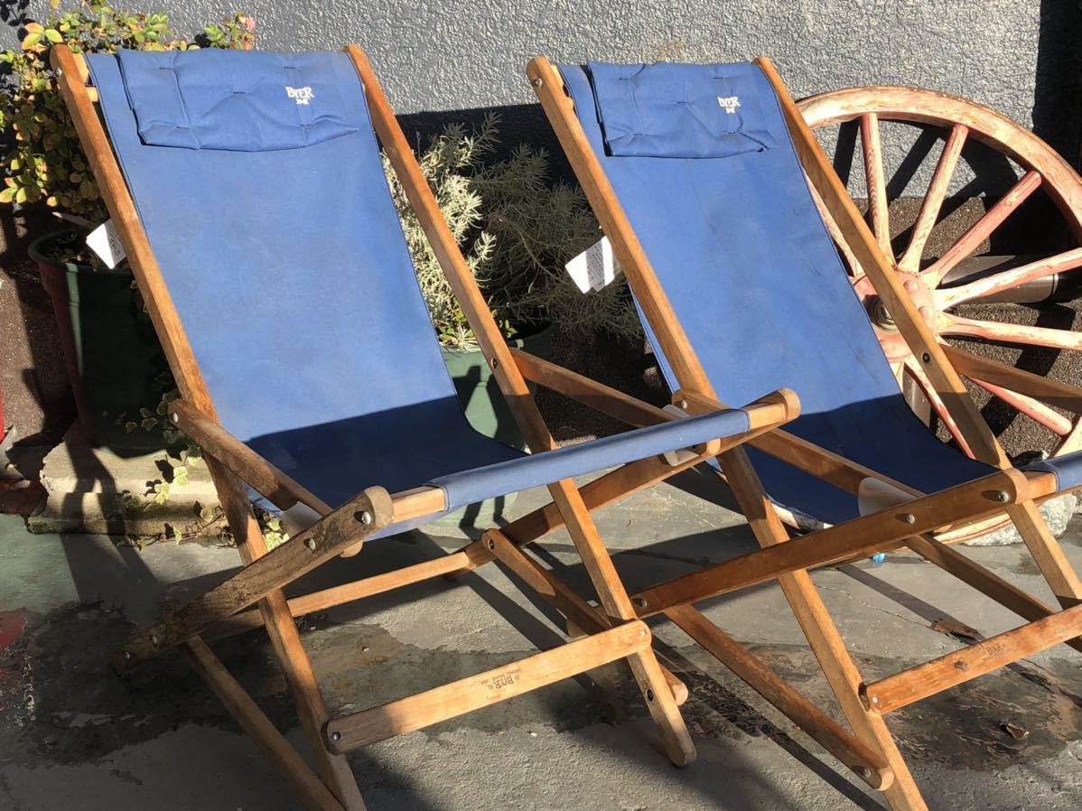 【滋賀西0221】Byer of Maine バイヤーオブメイン パンゲア グライダーチェア USA製 アウトドア 折り畳み 椅子