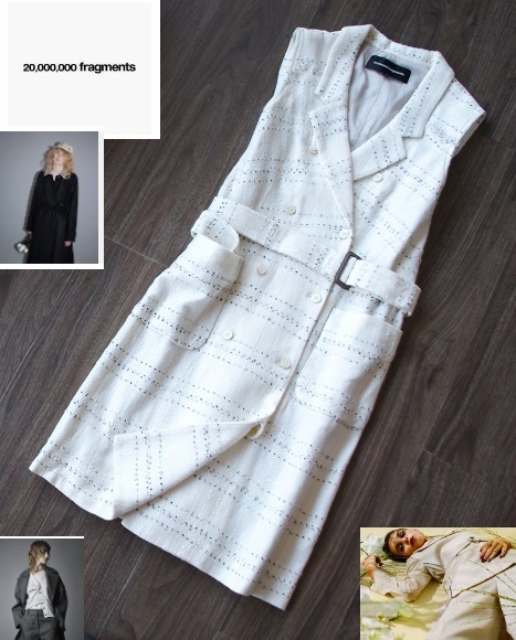 定7万/20000000 fragments/トゥエンティミリオンフラグメンツ/スプリングロングベストアウター/ワンピース/