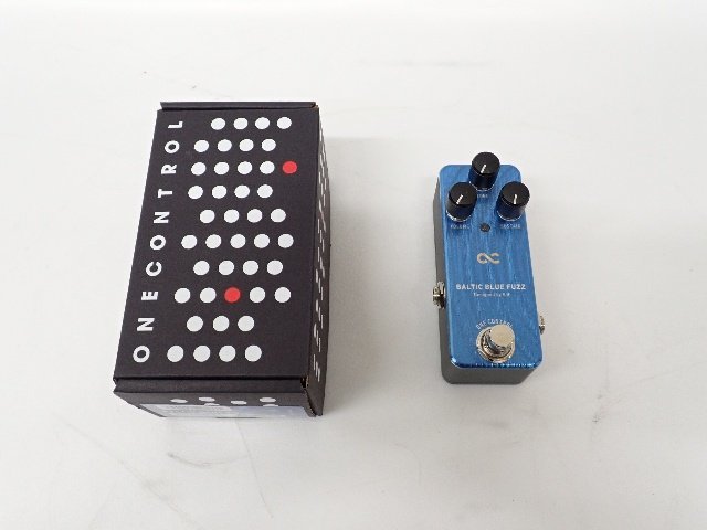 ONE CONTROL BALTIC BLUE FUZZ ワンコントロール ワンコン コンパクトエフェクター ファズ 元箱/取扱説明書付き ∩ 69424-41