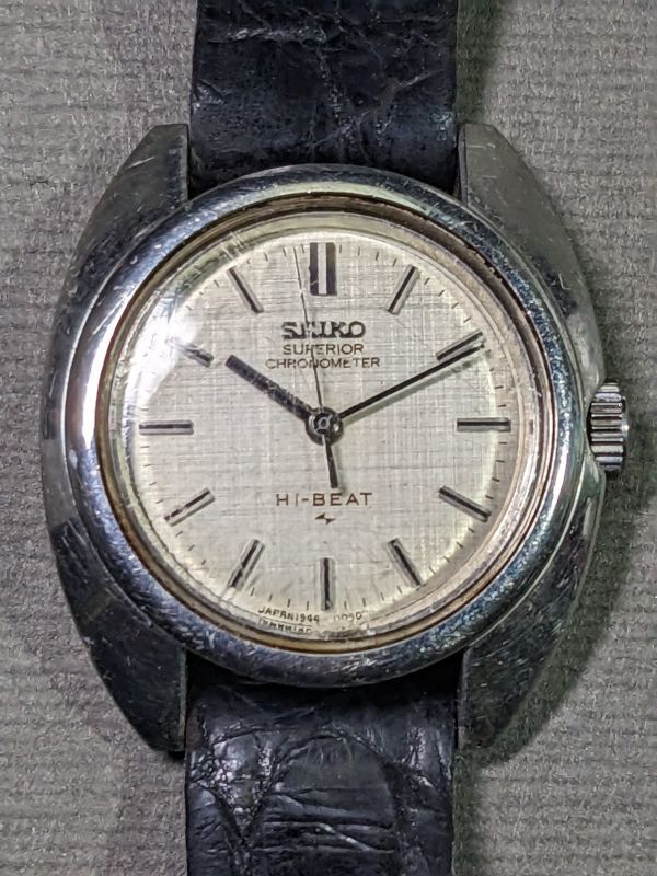 2-175-60 SEIKO SUPERIOR CHRONOMETER HI-BEAT 1944-0020 セイコー クロノメーター ハイビート レディース【動作未確認】