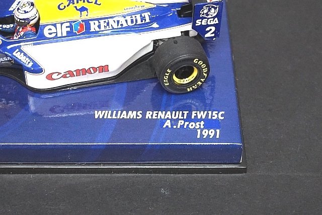 ミニチャンプス PMA 1/43 ウィリアムズ ルノー FW15C A.プロスト