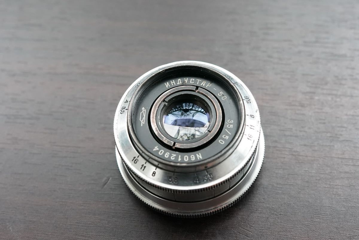 分解清掃済み Industar-50 50mm f3.5 M39 M42 分解清掃済み Industar-50 50mm f3.5 M39 M42 シルバー オールドレンズ
