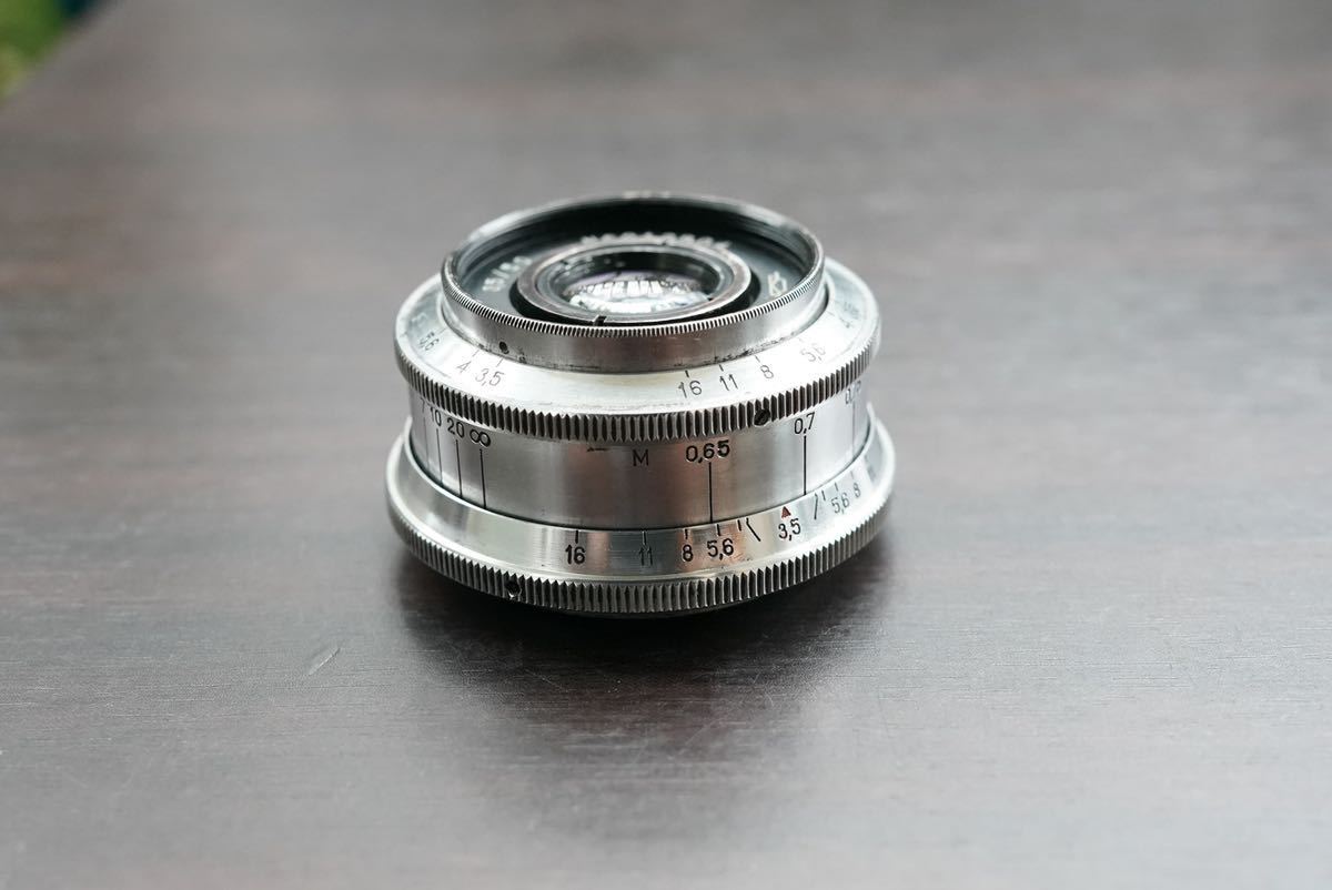 分解清掃済み Industar-50 50mm f3.5 M39 M42 分解清掃済み Industar-50 50mm f3.5 M39 M42 シルバー オールドレンズ
