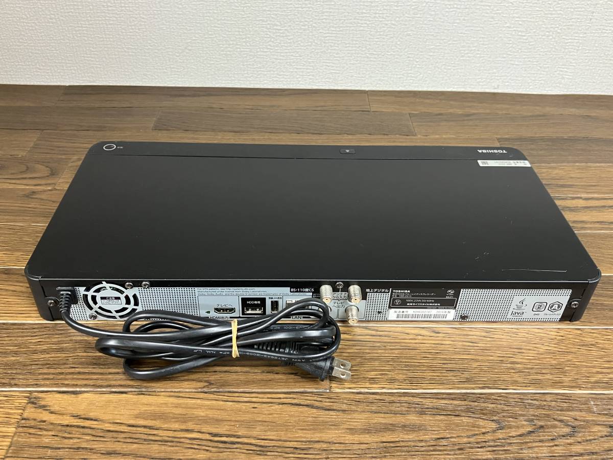 東芝 DBR-Z610 500GB 2チューナー ブルーレイレコーダー 映像機器 東芝