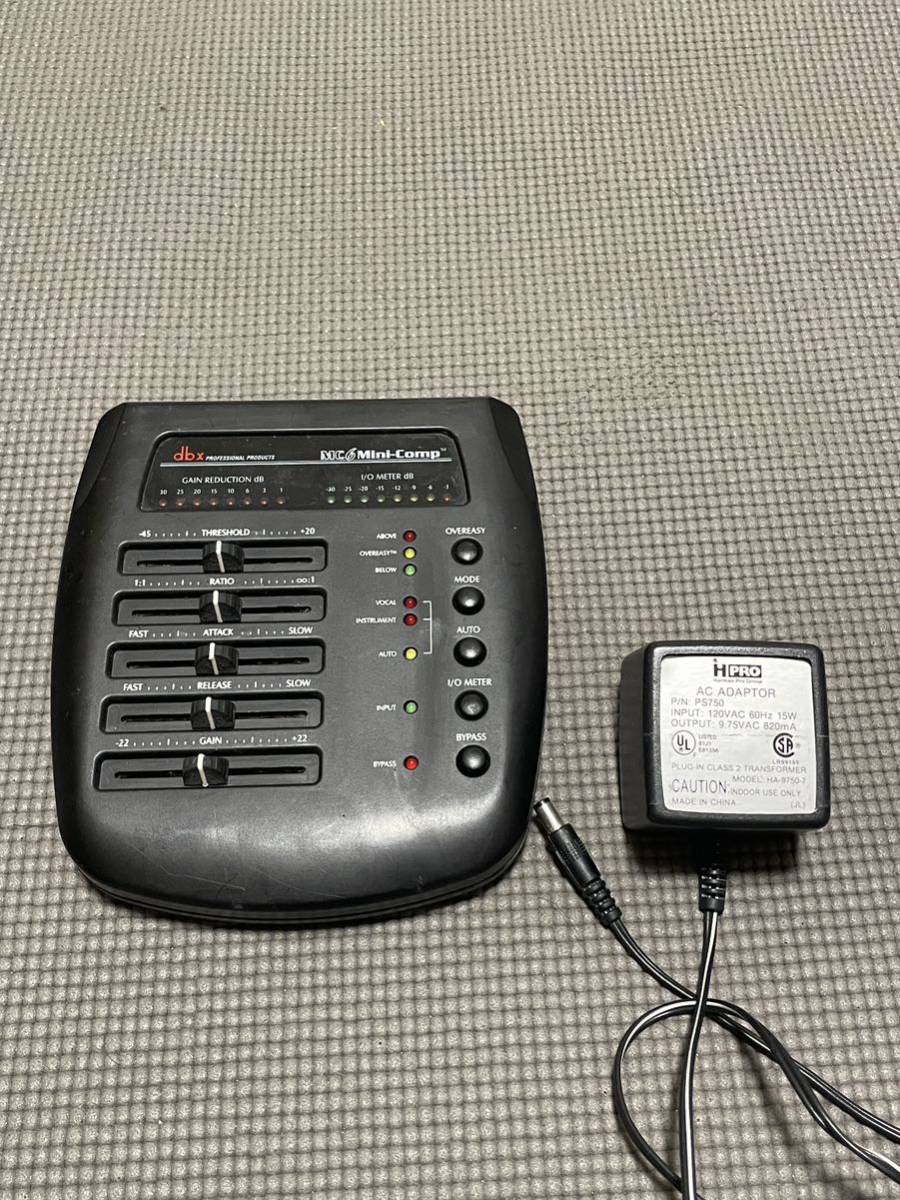 ジャンク dbx MC6 Mini-Comp コンプレッサー レア ジャンク dbx