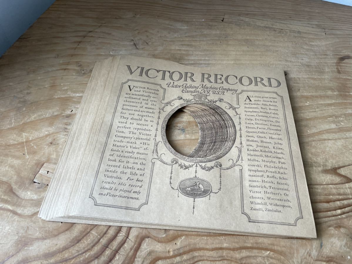 新品　米VICTOR　10吋用スリーブ　20枚　