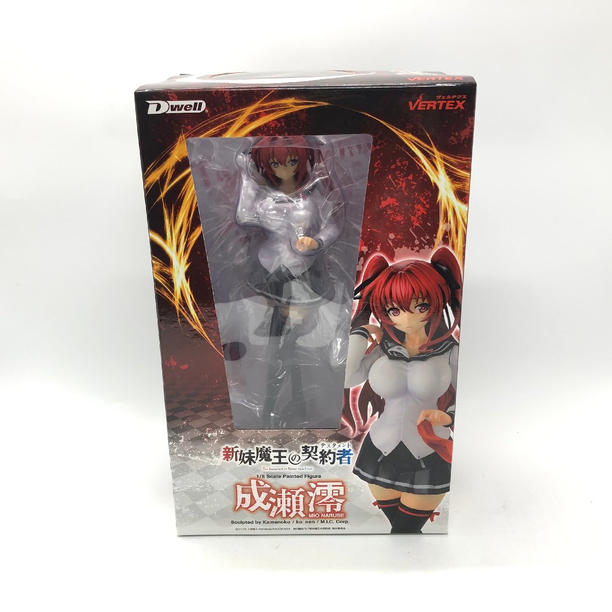 開封済み未使用品 新妹魔王の契約者 成瀬 澪 1/8スケール ヴェルテクス