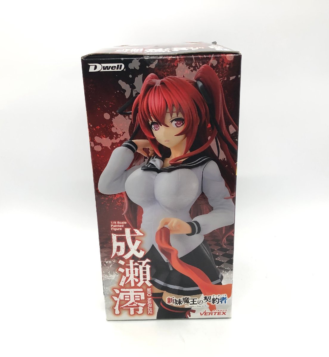 開封済み未使用品 新妹魔王の契約者 成瀬 澪 1/8スケール ヴェルテクス
