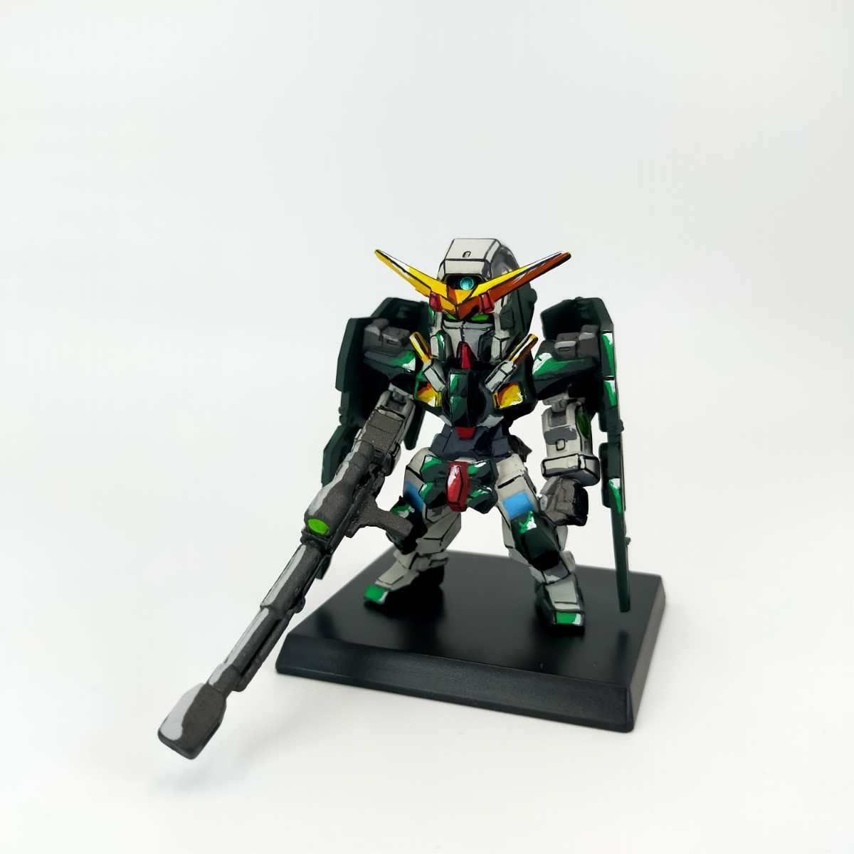 ガンダムコンバージ デュナメス アニメ塗り イラスト風模型 2dgunpla 