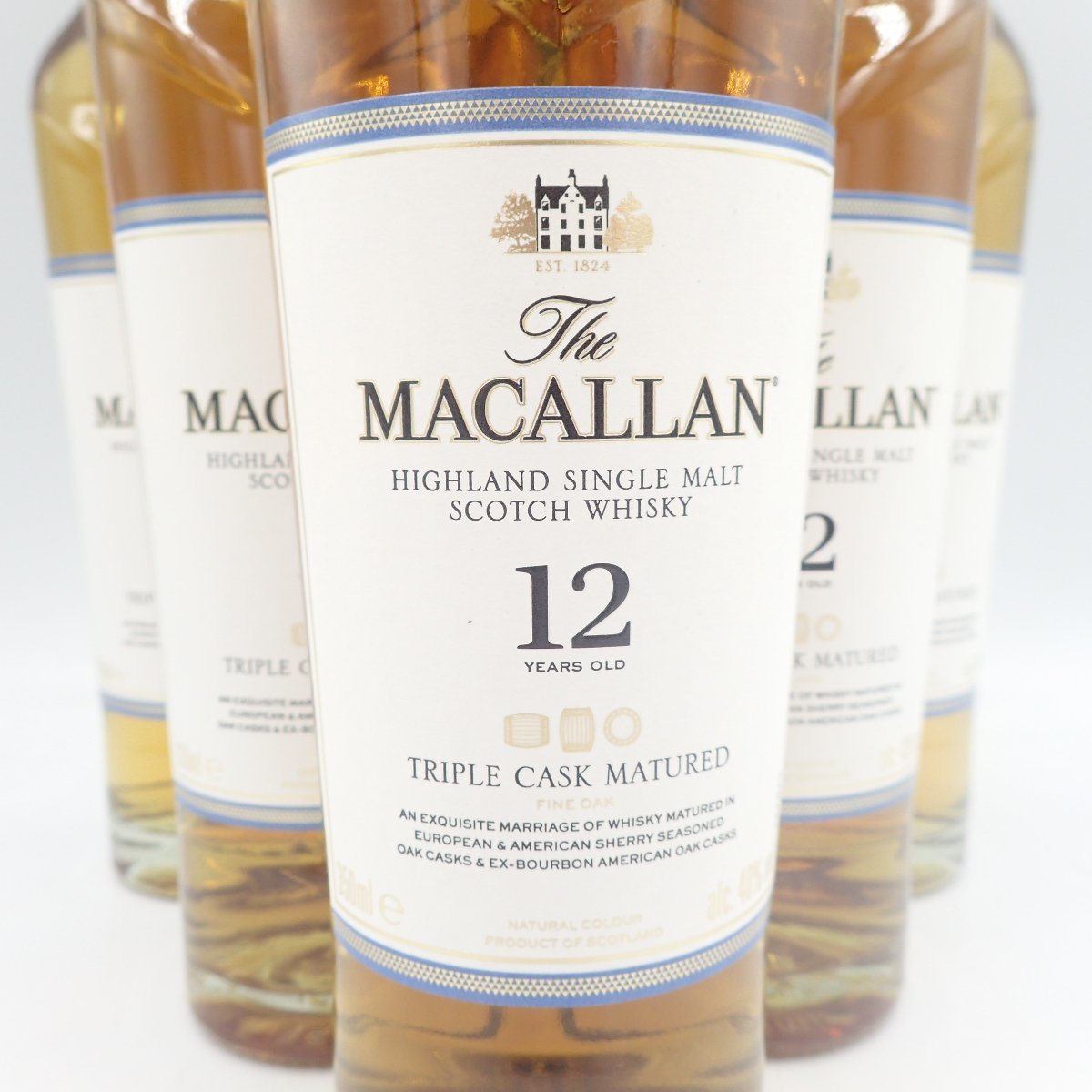 6本セット】マッカラン 12年 良い トリプルカスク サントリー