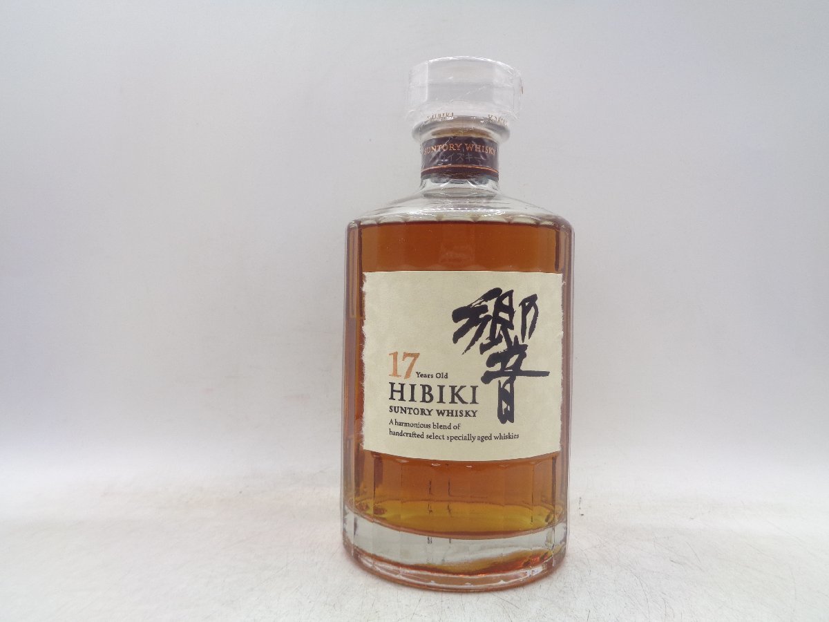 SUNTORY WHISKY HIBIKI 17年 サントリー ウイスキー 響 クリアキャップ 未開封 古酒 700ml 43% X161173
