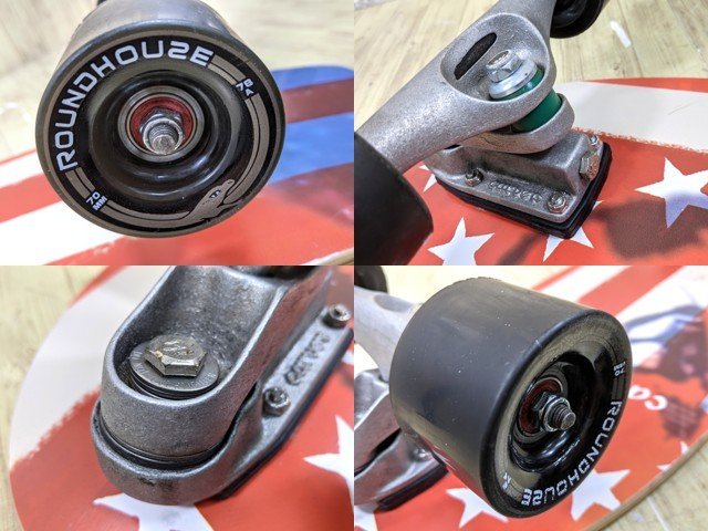 2yt208】スケートボード carver カーバー C7 Complete 30.75 Amber  