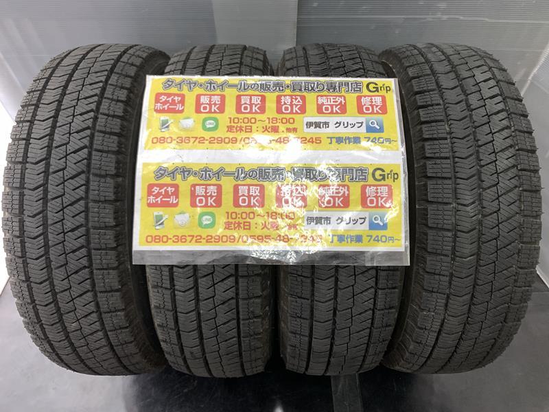 ４本　ワンシーズン落ち　ブリヂストン　ブリザック　VRX2　１５５／６５Ｒ１３　73Q　２０２２年4922.4　155/65