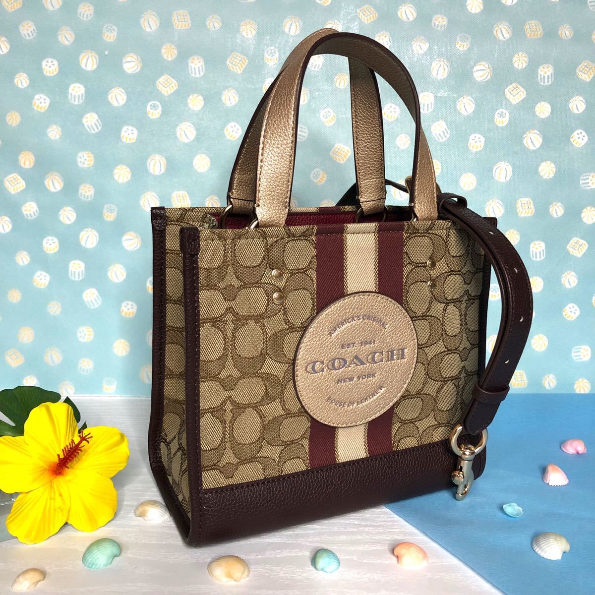 COACHDempseyバッグ コーチ ハンドバッグ 新作 新品 2way ショルダー 
