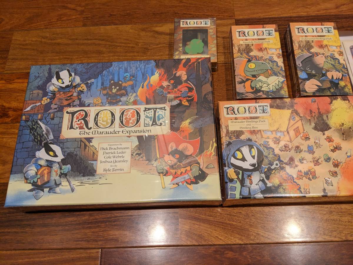 ROOT ルート ボードゲーム marauder拡張セット 英語版和訳付き (ボード 