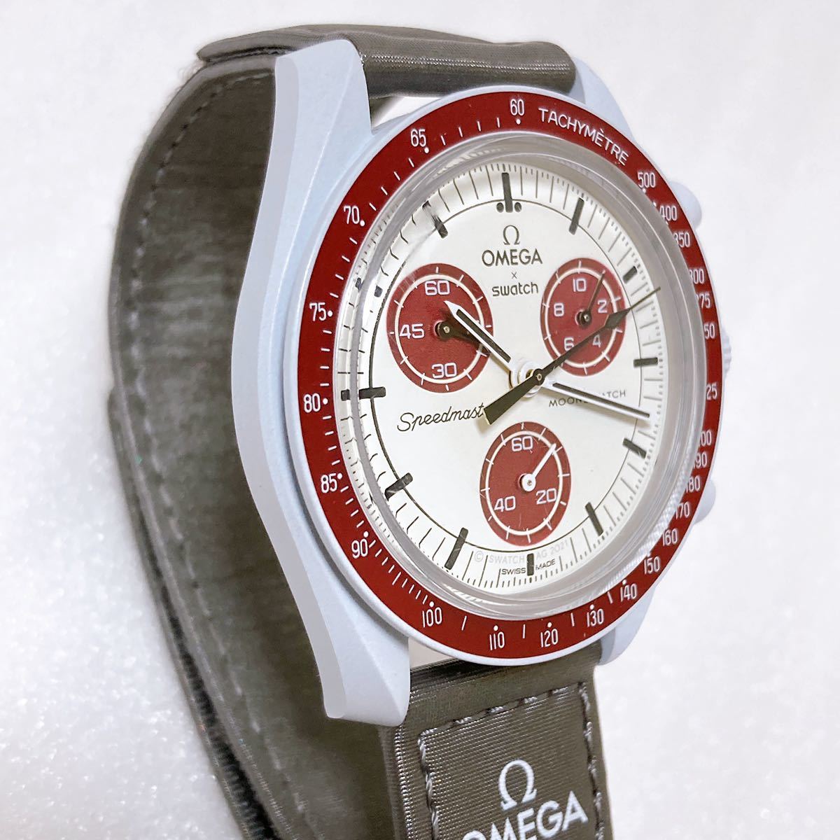 稼働品】 Swatch Omega Mission to Pluto スウォッチ オメガ 