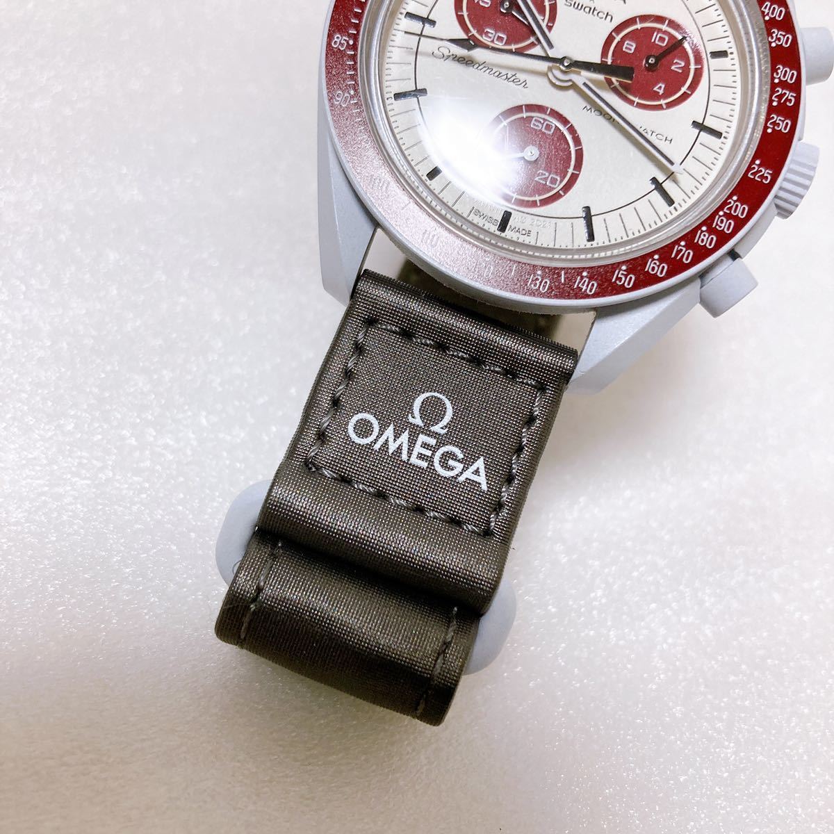 稼働品】 Swatch Omega Mission to Pluto スウォッチ オメガ 