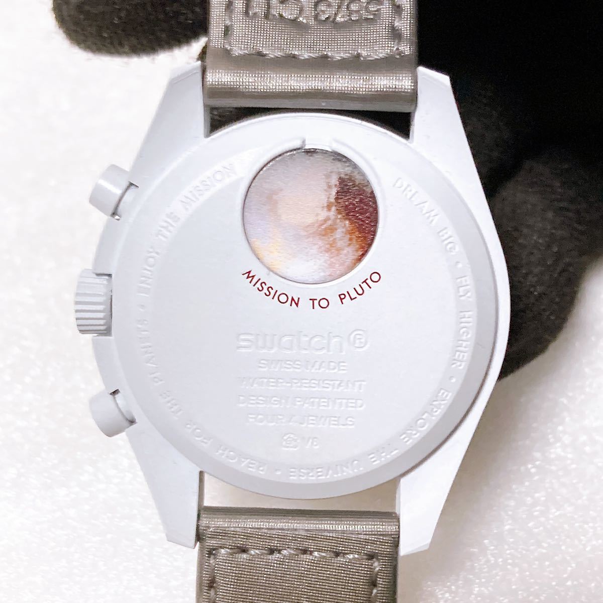稼働品】 Swatch Omega Mission to Pluto スウォッチ オメガ 