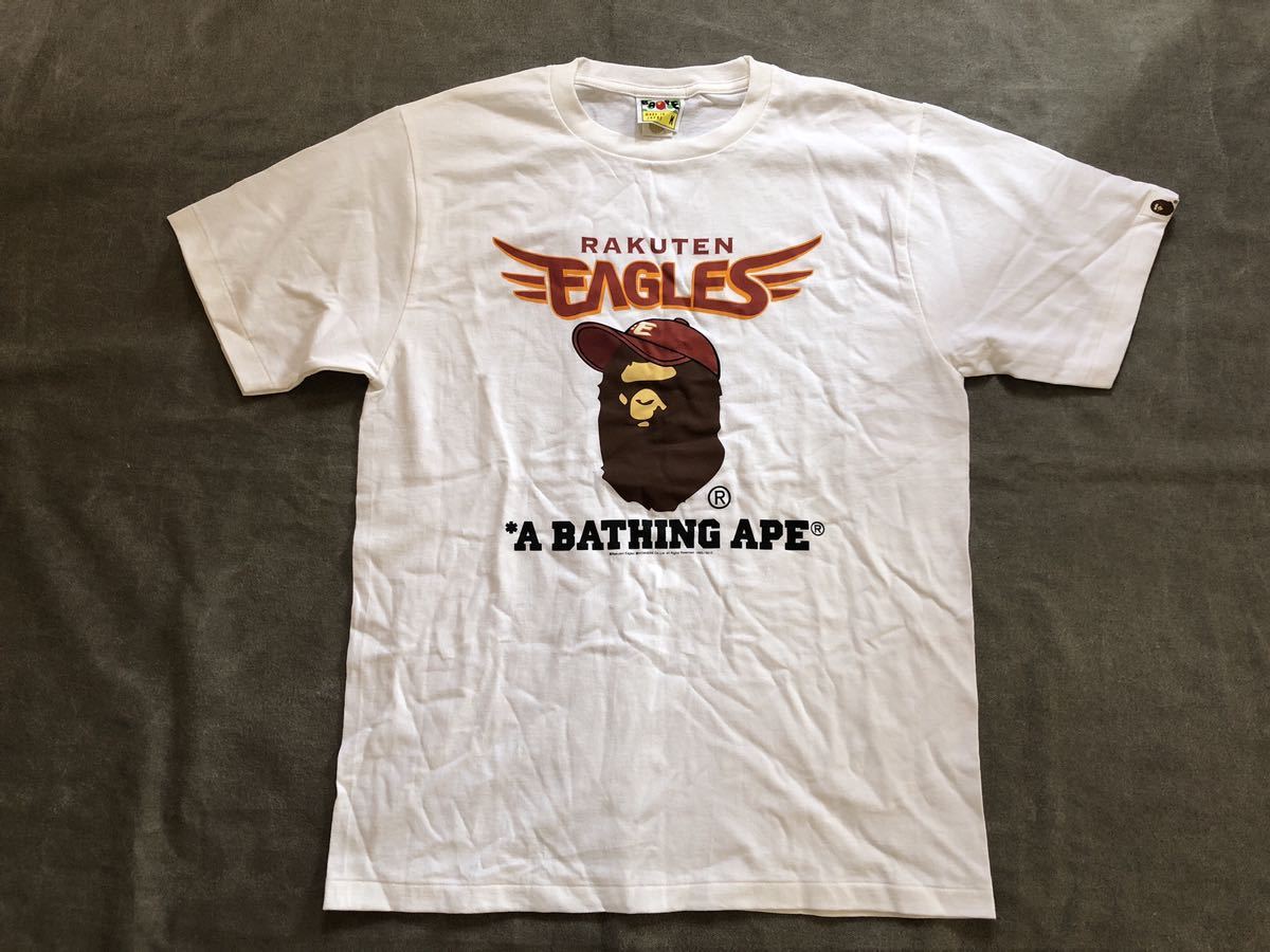A BATHING APE エイプ　＋　楽天イーグルス　Tシャツ　Mサイズ　日本製