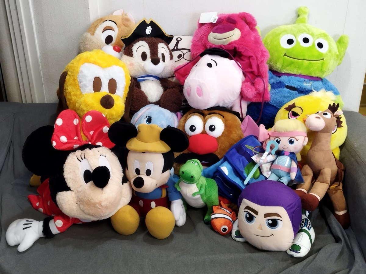 ディズニー ミッキー ミニー 公式品 レア コレクション ぬいぐるみ