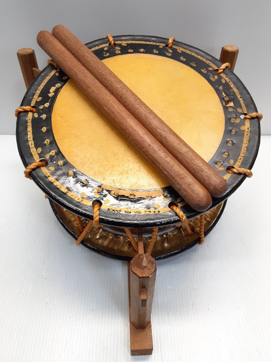 三味線 和楽器 破れあり ケース付き 管理1051 三味線 和楽器 バチ付き セット 動作未確認 破損あり
