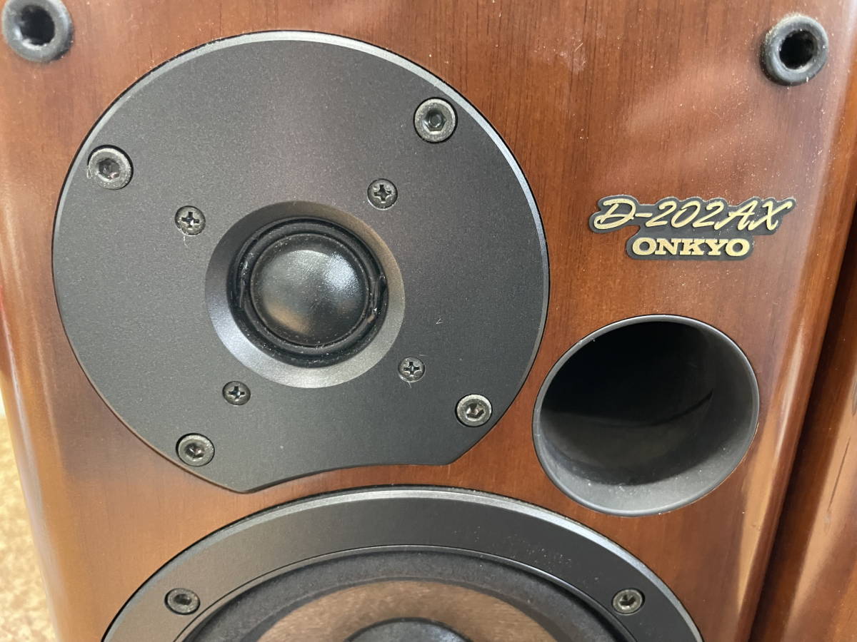 ☆k1 ONKYO オンキョー D-202AX 2ウェイスピーカー ペア(スピーカー