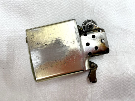 ZIPPO ダイアゴナル・ライン メッセージ刻印 1935-1936 1985年製