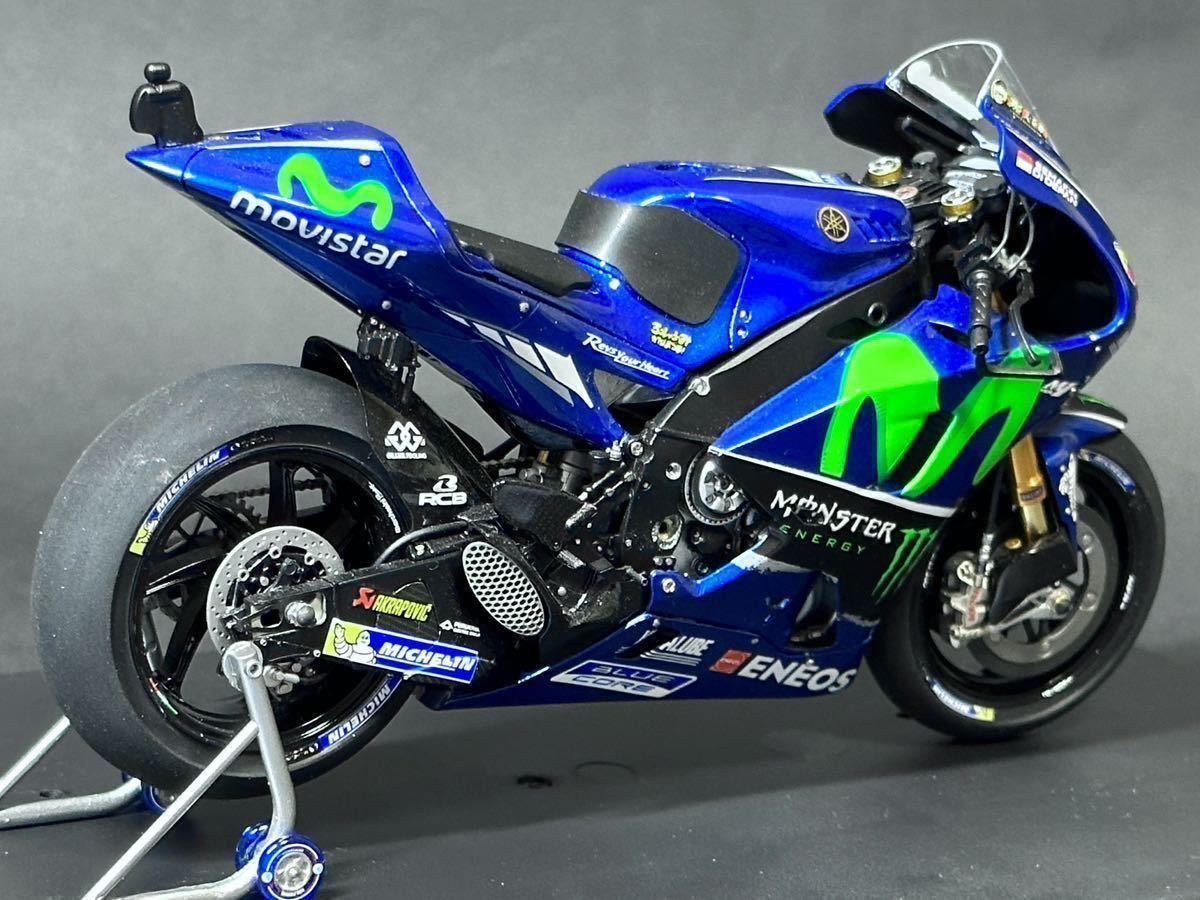 K'S WORK SHOP 1/12 ヤマハ YAMAHA YZR-M1 2017 #46 バレンティーノ