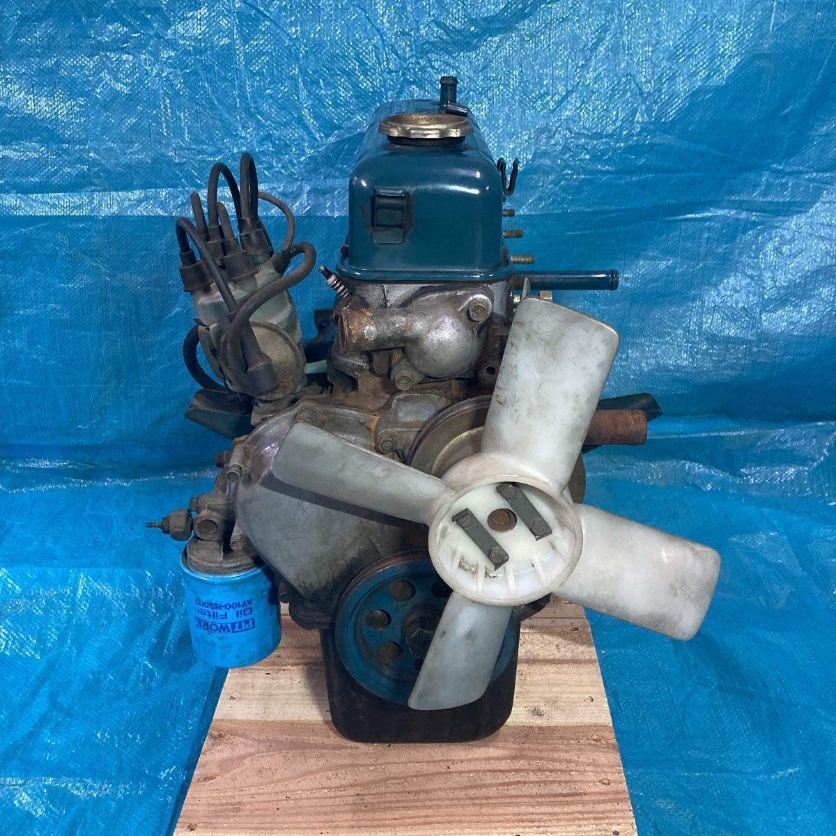 ニッサン ダットサン サニーB110 A12エンジン本体　　中古当時物