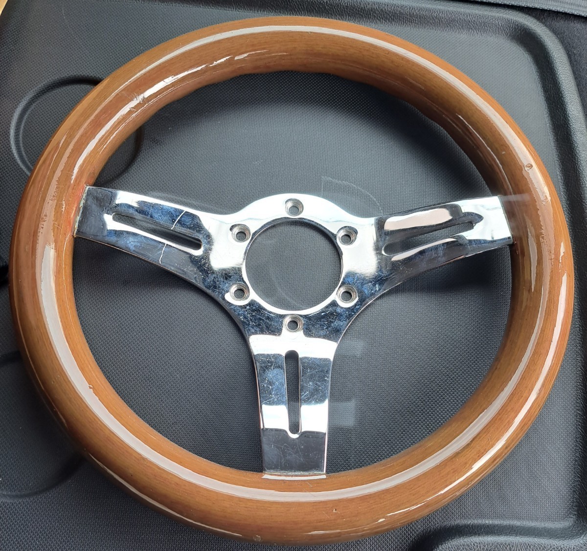 小径 29cm ウッド 旧車 29パイ ウッドステアリング ステアリング 290mm 