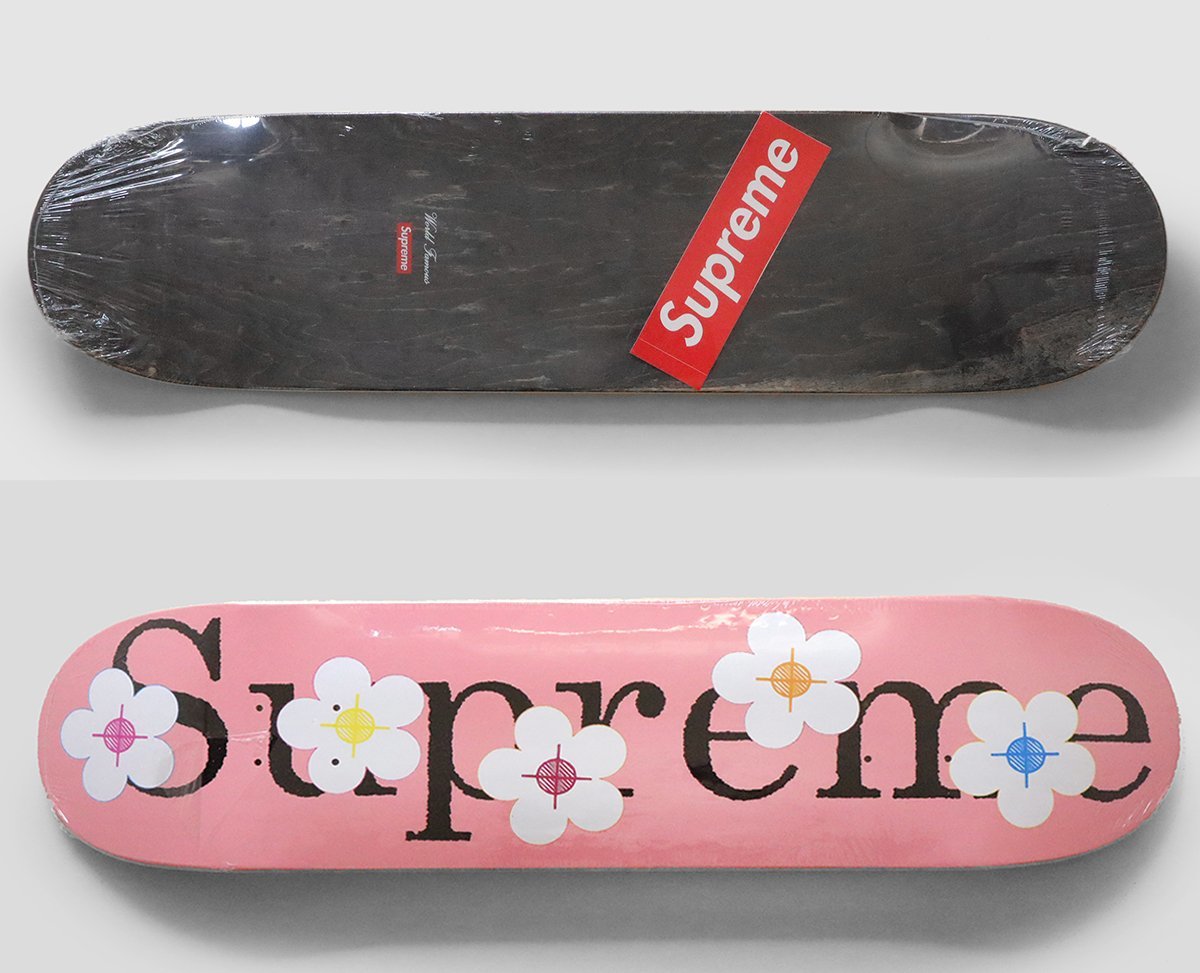 ☆未使用 Supreme ◇17SS SUPREME FLOWERS Skateboard Deck スケート