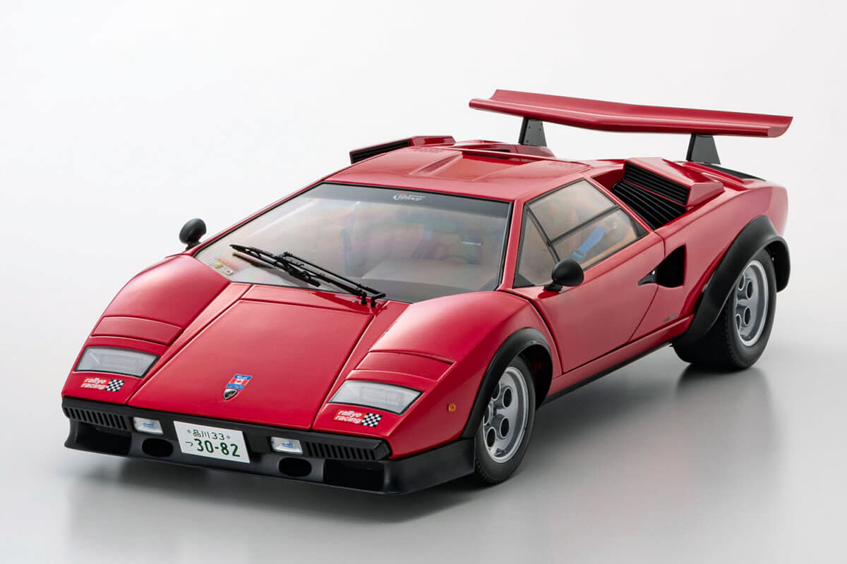 KYOSHO】ORIGINAL 1/12 LAMBORGHINI COUNTACH WALTER WOLF (RED) 京商