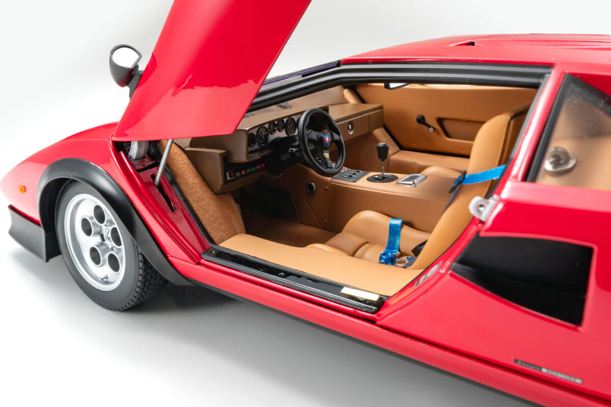 KYOSHO】ORIGINAL 1/12 LAMBORGHINI COUNTACH WALTER WOLF (RED) 京商