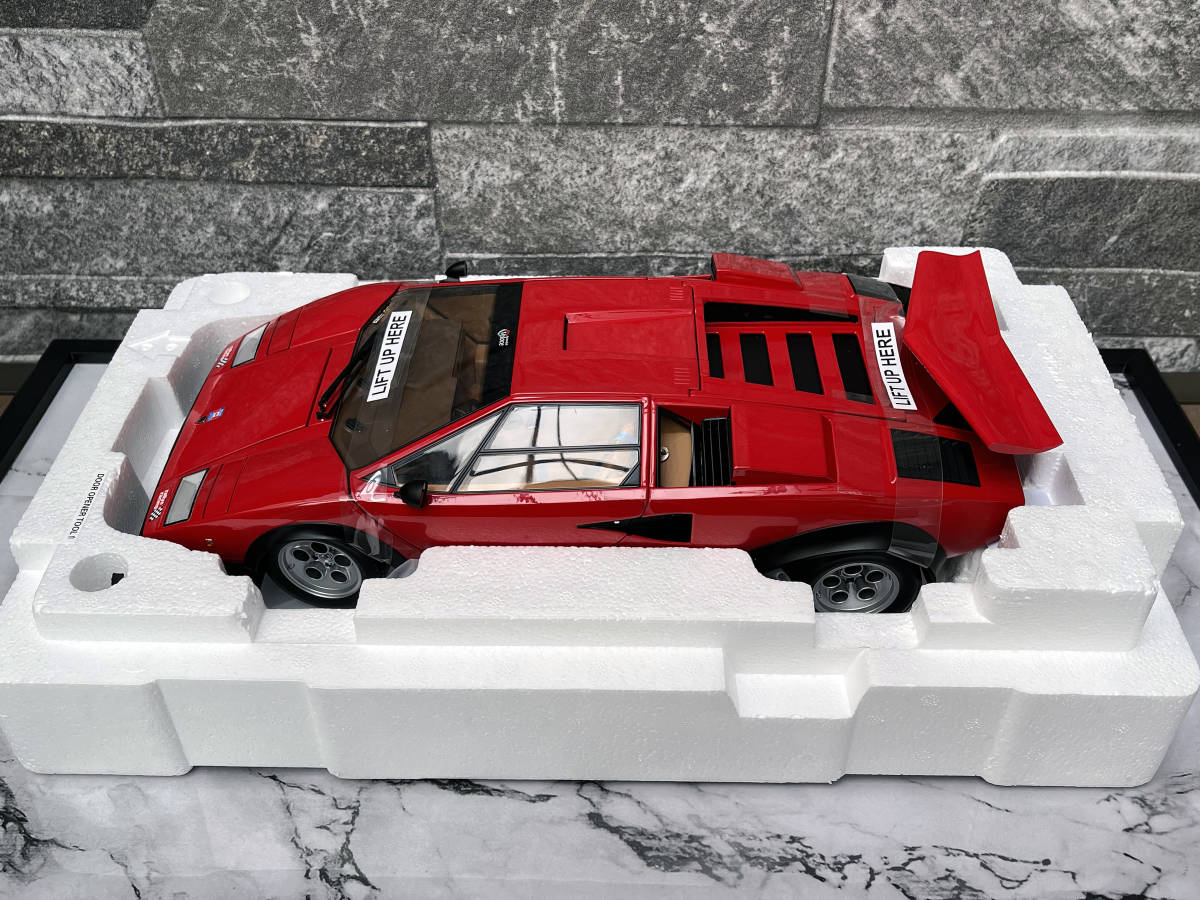 KYOSHO】ORIGINAL 1/12 LAMBORGHINI COUNTACH WALTER WOLF (RED) 京商