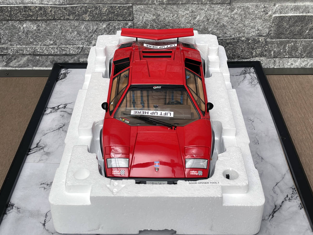 KYOSHO】ORIGINAL 1/12 LAMBORGHINI COUNTACH WALTER WOLF (RED) 京商