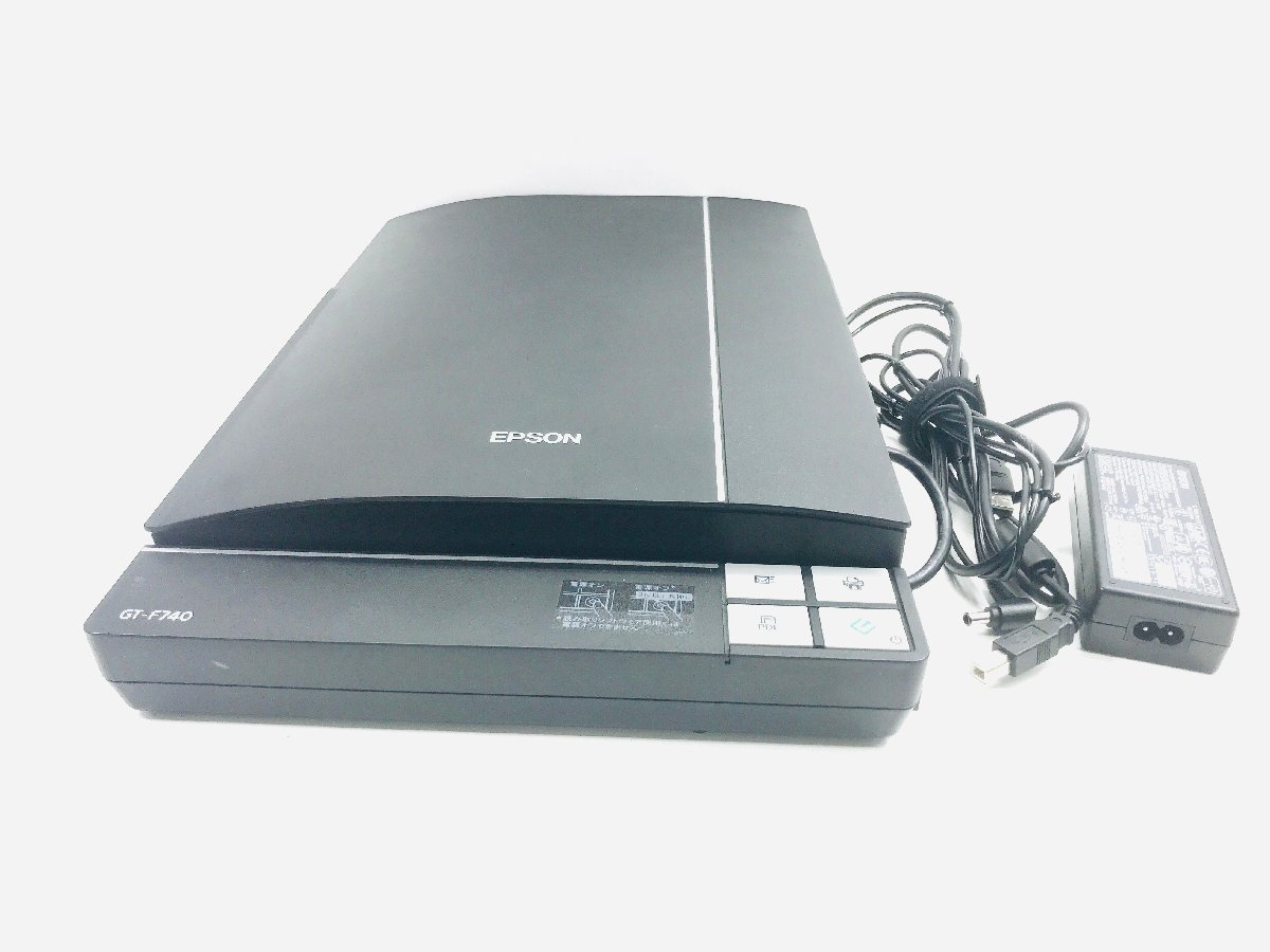 ★ 中古動作品　EPSONエプソン A4 卓上フラットベッドカラースキャナー　GT-F740★