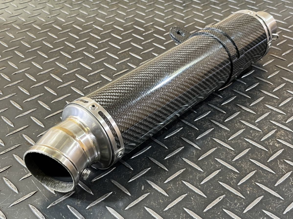 ONLINE SHOP ⁄ 汎用サイレンサー KLAZE バイク用 カーボンサイレンサー
