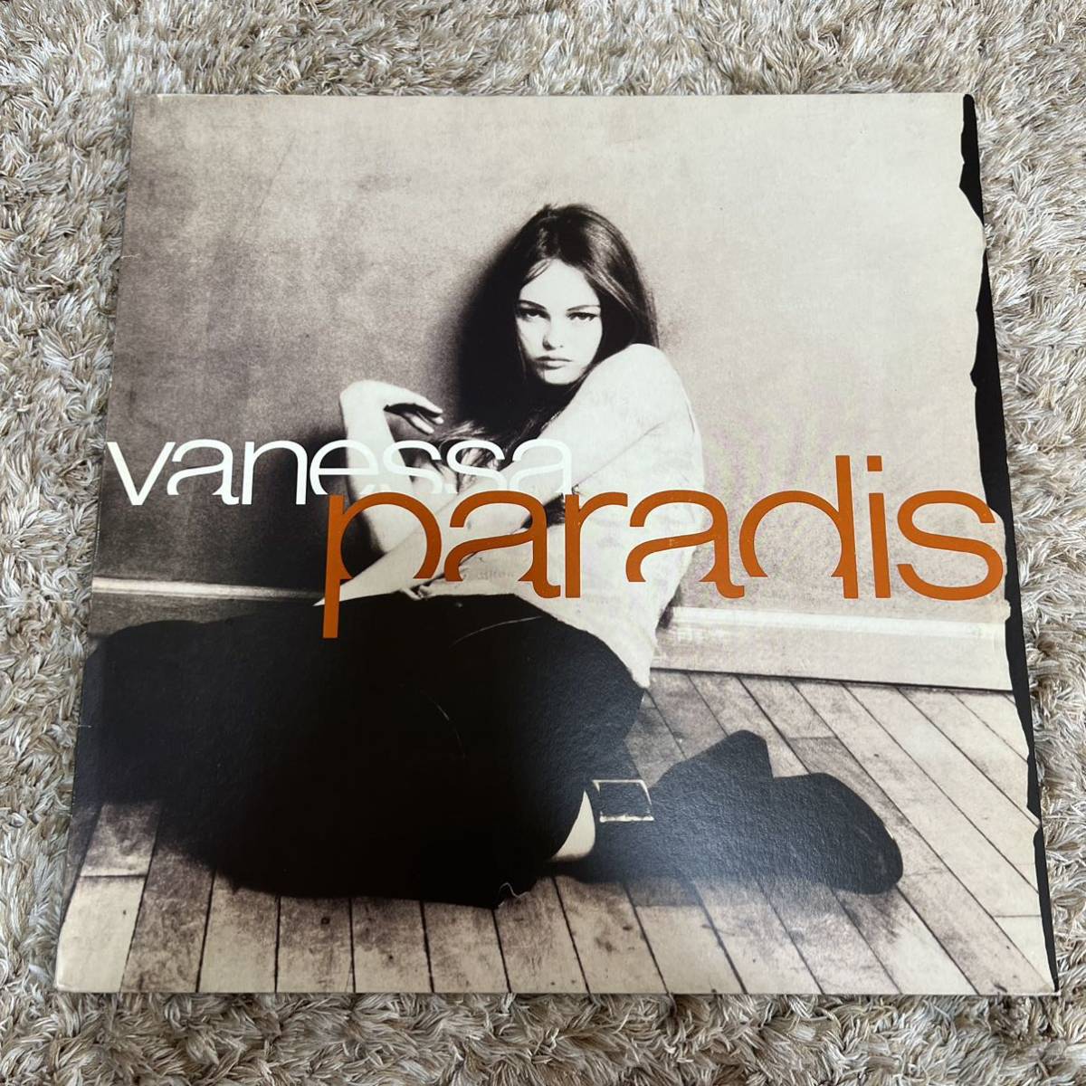 vanessa paradis レコード　lenny kravitz 92年 EUオリジナル VANESSA PARADIS Same ヴァネッサ・パラディ 稀少