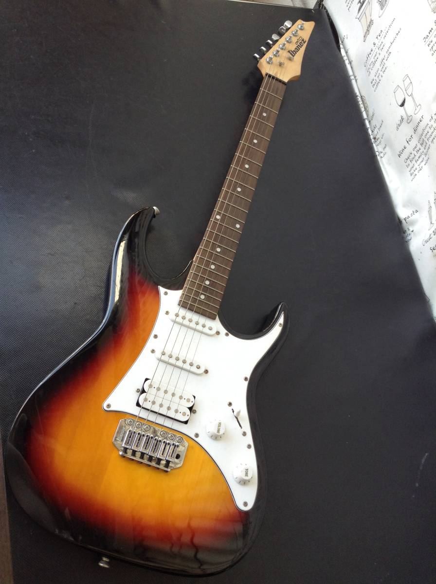 アイバニーズ ストラト 黒 N50 Ibanez アイバニーズ Gio ジオ ストラト 